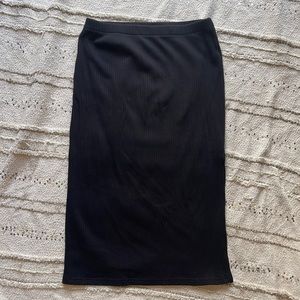 Size medium like new ribbed knit, pencil skirt